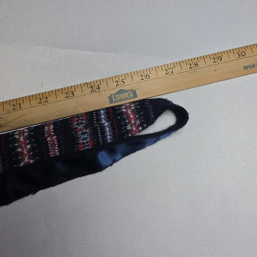 Men’s Knit Tie Square End 2
